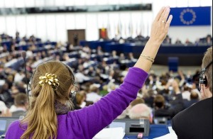 Le votazioni nell'aula di Bruxelles, Courtesy of European Parliament