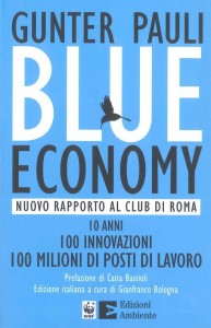 La copertina di Blue Economy, Courtesy of Edizioni Ambiente