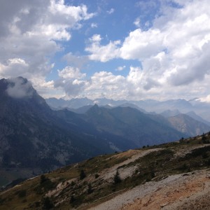 Panorama dal Colle Esischie